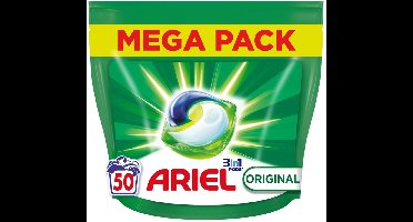 Ariel Wasmiddel 3in1 Pods Original - 50 stuks