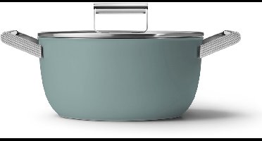 SMEG CSF2412EGM Braadpan - Jaren 50 - Emerald Green - Collezzione