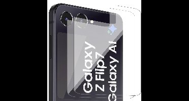 Screenprotector geschikt voor Samsung Galaxy Z Flip 7 - 2x Glas Screen Protector