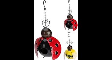 VOGELHUIS METAAL INSECTEN per stuk