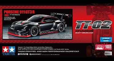Tamiya Modelbouwpakket Auto - 58745 RC Auto - Porsche 911 GT3 R - 992 - met Certificaat RC Plastic - 1:10 - Modelbouw