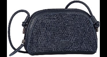 TOM TAILOR schoudertas Madelyn Cross Bag Denim Blue donkerblauw