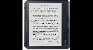 Kobo Libra Colour Stylus Bundel - E-reader - 7 inch kleurenscherm - Inclusief Kobo Stylus 2 - Zwart