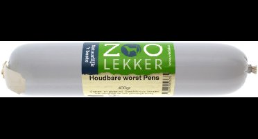 Zoolekker Houdbare Worst Pens 400 gram