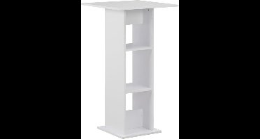 vidaXL - Bartafel - 60x60x110 - cm - wit