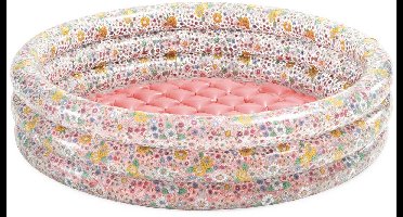 Opblaasbaar zwembad, peuterbad, bloemen, 86x25 cm INTEX 58427