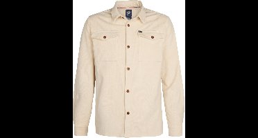 Petrol Industries - Heren Corduroy Overhemd Menomonie - Geel - Maat XL