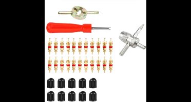 Auto Fiets Ingelaste Handvat Band Ventiel Core Remover Schroevendraaier Band Reparatie Installeren Tool Kit Auto Motor Accessoires