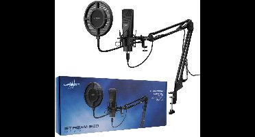uRage Stream 800 HD Studio Zwart Presentatiemicrofoon