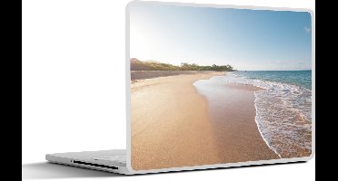 Laptop sticker - 13.3 inch - Strand - Zand - Lucht - 31x22,5cm - Laptopstickers - Laptop skin - Cover