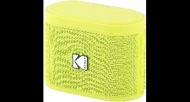 Kodak SoundBrix Bluetooth Speaker – Draadloze Muziek Box – 5W RMS – Geel