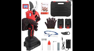 RFWR® Elektrische snoeischaar met accu - Bypass boomschaar met led-teller voor tuinieren