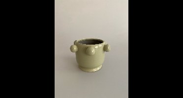 Mica Decorations Alfredo Pot Mint - H11xD17 cm