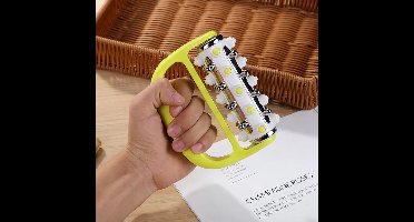 BukkitBow - Luxe Massageroller - Cellulite Massage Roller - Acryl Massageroller - Bindweefselmassage Apparaat - Groen