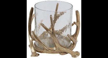 Countryfield Kandelaar Gewei M goud-L21B21H14CM