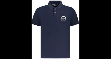 TRUSSARDI T-shirt Polo Donkerblauw Maat L