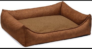 Beeztees Lua - Orthopedische Hondenmand - Cognac - 100x80x27 cm