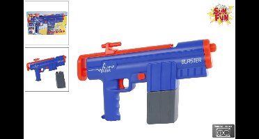 Waterpistool elektrisch blauw Sun Fun 35,5cm speelgoed zomerpret.