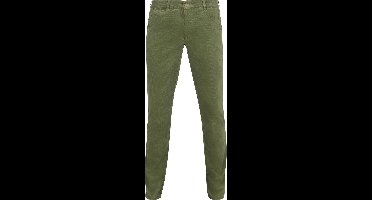 Suitable Chino broek Plato Corduroy Groen - Maat 56 - Heren - Ribstructuur - Volwassen mannen - Mannen broeken