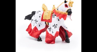 Speelfiguur - Paard van Koning Arthur - Rood