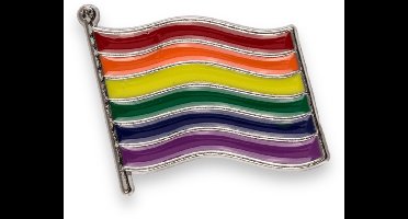 Regenboogvlag Pin – Pride Pin – LHBTQ Pin voor Jas, Tas of Accessoire