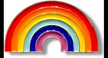 Regenboog Pin – Pride Pin – Kleurige Pin voor Jas, Tas of Pet