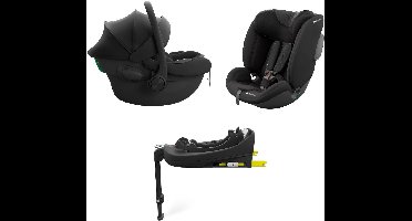 Kinderkraft ENDURA SAFE Autostoel – 40–150 cm – Groep 0+/1/2/3 – Met Isofix – Zwart