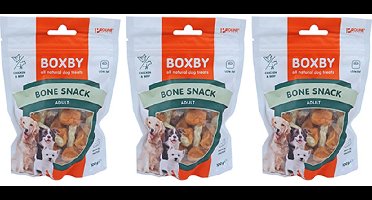 Proline Boxby bone snack, 100 gram - per 3 zakjes