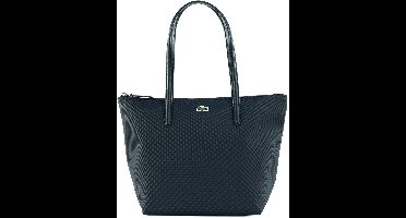 LACOSTE schoudertas Shopping Bag Penombre donkerblauw
