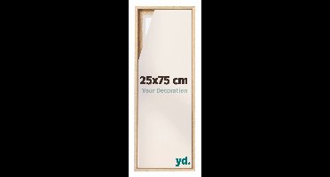 Your Decoration - Baklijst 25x75 cm - Beuken - Baklijst voor Canvas - MDF - Lyon