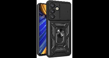 Hurtel Hybrid Armor Camshield Hoesje Voor Samsung Galaxy S25 Met Hoesje