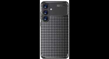 Beline Carbon Armor Hoesje Voor Samsung Galaxy S25 Ultra Schokbestendig
