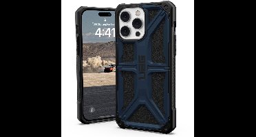 UAG - Monarch geschikt voor iPhone 14 Pro Max Hoesje - blauw