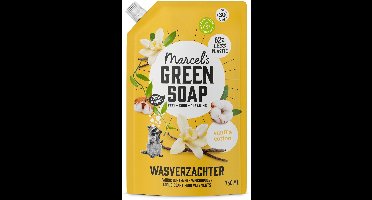Marcel's Green Soap Wasverzachter Katoen & Vanille Navulling 750 ml