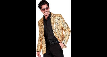 Pailletten Colbert Funky Showmaster Goud Man