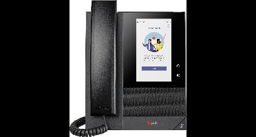 Poly CCX 400 Business Media Phone voor Microsoft Teams met PoE-ondersteuning