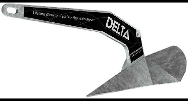 Lewmar Gegalvaniseerd Delta Anker 4 kg
