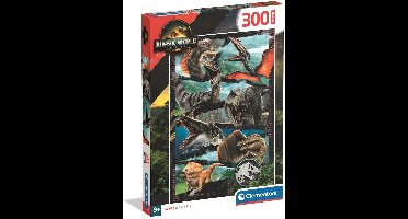 Clementoni - Puzzel - 300 Stukjes - Jurassic World - vanaf 9 jaar