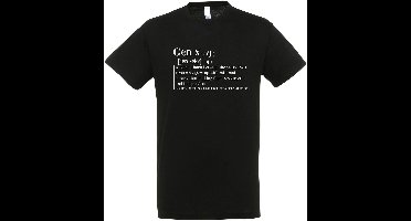Gen X Betekenis T-shirt - Heren Dames Unisex - cadeau - Grappige T-shirt’s - Origineel Cadeau - Zwart - Funny - Grappig - Maat XXL