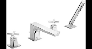 Hansa Cliff - 4-gats badrandcombinatie, chroom 50462071