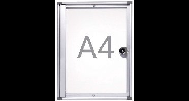 MAULextraslim Vitrine - zilver - 1 x A4 - 1 stuk - 3.1 x 27 x 35.1 cm - MAUL