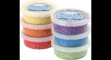 Foam Clay® , kleuren assorti, metallic, 6x14gr