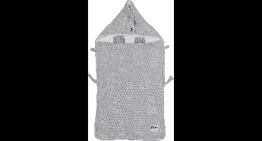 Meyco Baby X Mrs.Keizer Rabbit voetenzak - silver - 40x82cm