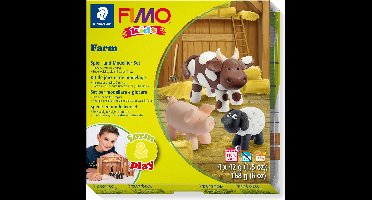 FIMO kids - ovenhardende boetseerklei - Form&Play "Boerderij"