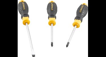 Stanley STHT16168-0 CUSHION GRIP™ Schroevendraaierset PH / PZ / SL - 3-delig