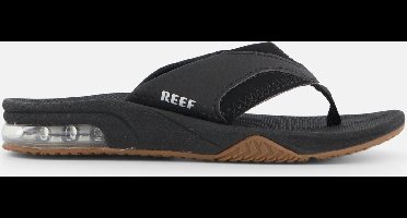 Reef Kids Fanning Jongens Slippers - Zwart - Maat 35