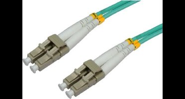 Glasvezel LC/LC 50/125µ OM3 LSZH 15 meter