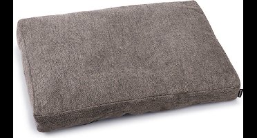 Beeztees Zia - Orthopedisch Hondenkussen - Grijs - 75x50x9 cm