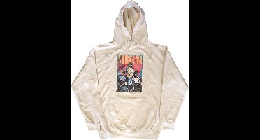 Nirvana - Trapper Hat Mono Logo Hoodie/trui - L - Beige