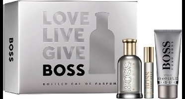 Parfumset voor Heren Hugo Boss BOSS BOTTLED EDP 3 Onderdelen